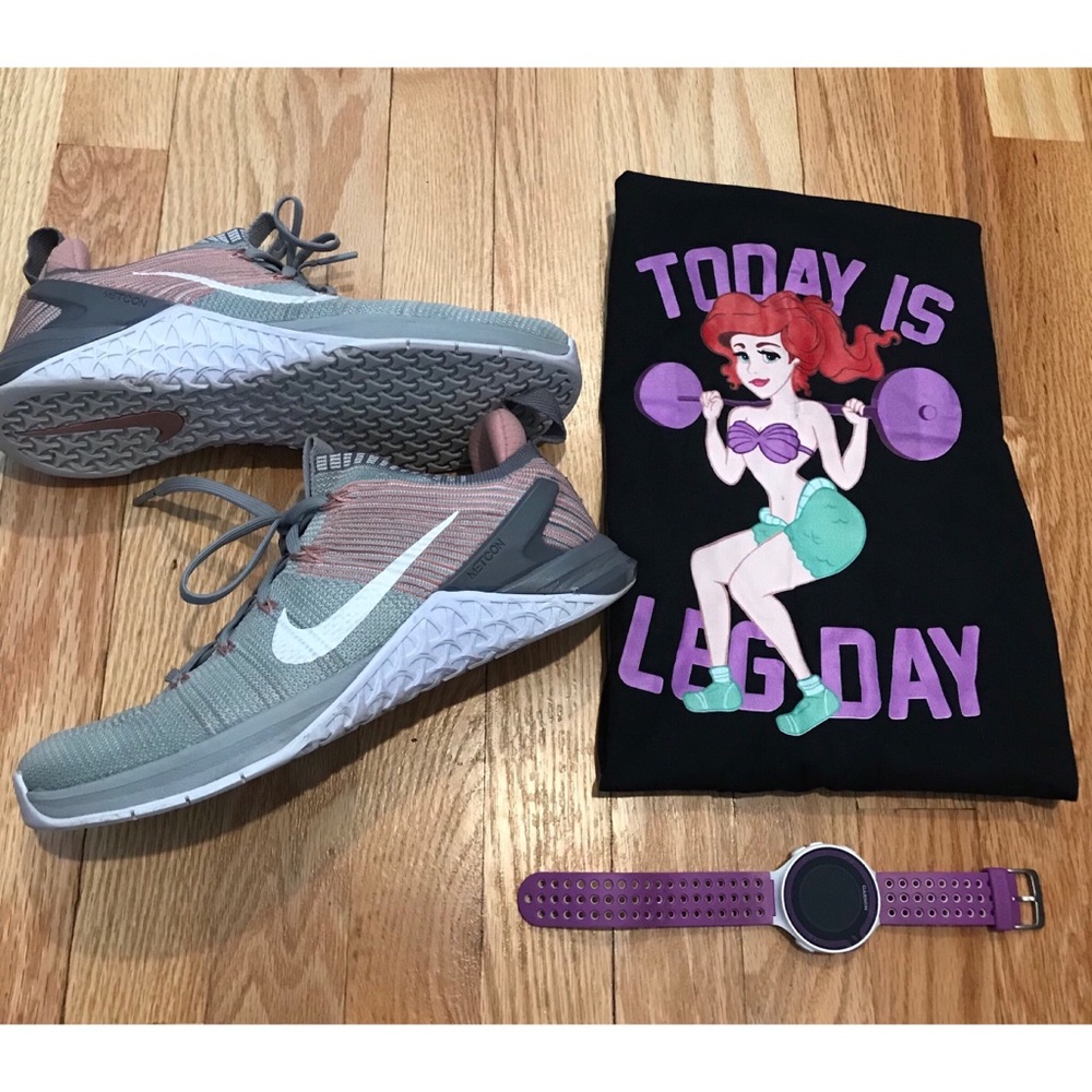Disney “Today is Leg Day” Ariel Tank Top